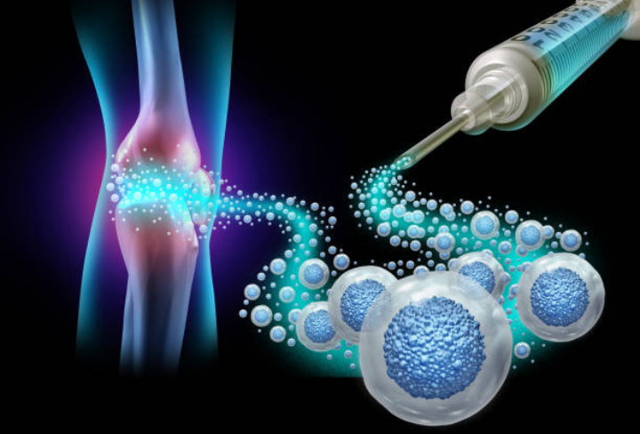 Bone marrow transplant procedure restoring healthy blood cell production